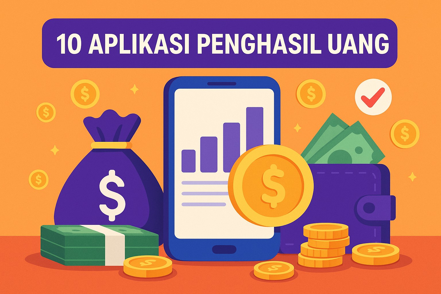 10 Aplikasi Penghasil Uang 2025, Bisa Dapat Saldo e-Wallet