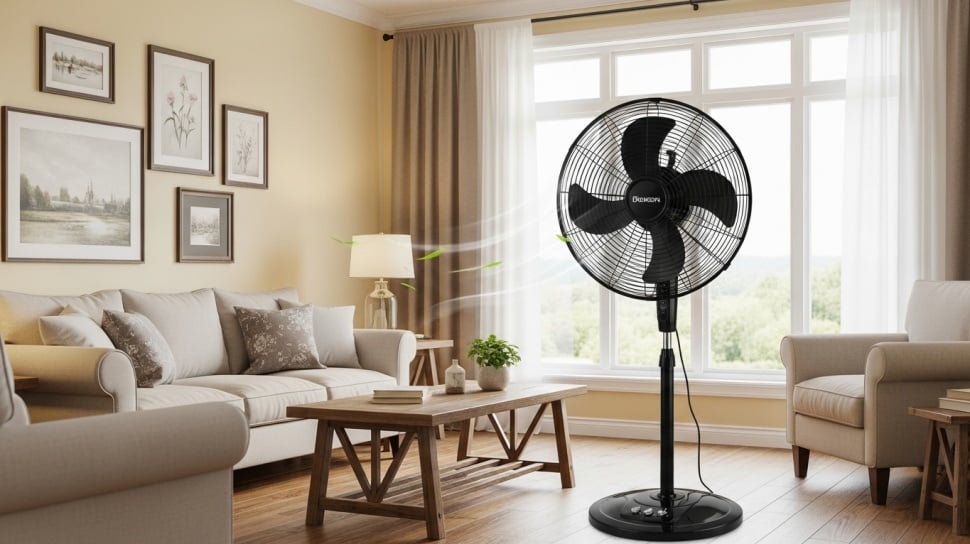 5 Kipas Angin Stand Fan 16 Inch Terbaik 2025: Sejuk, Hemat, dan Bergaransi