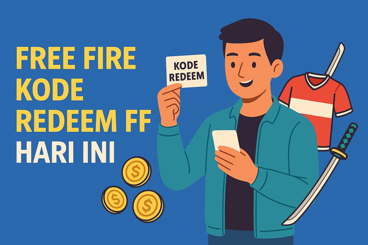 Klaim Free Fire Kode Redeem FF Terbaru Dukung Timnas RI
