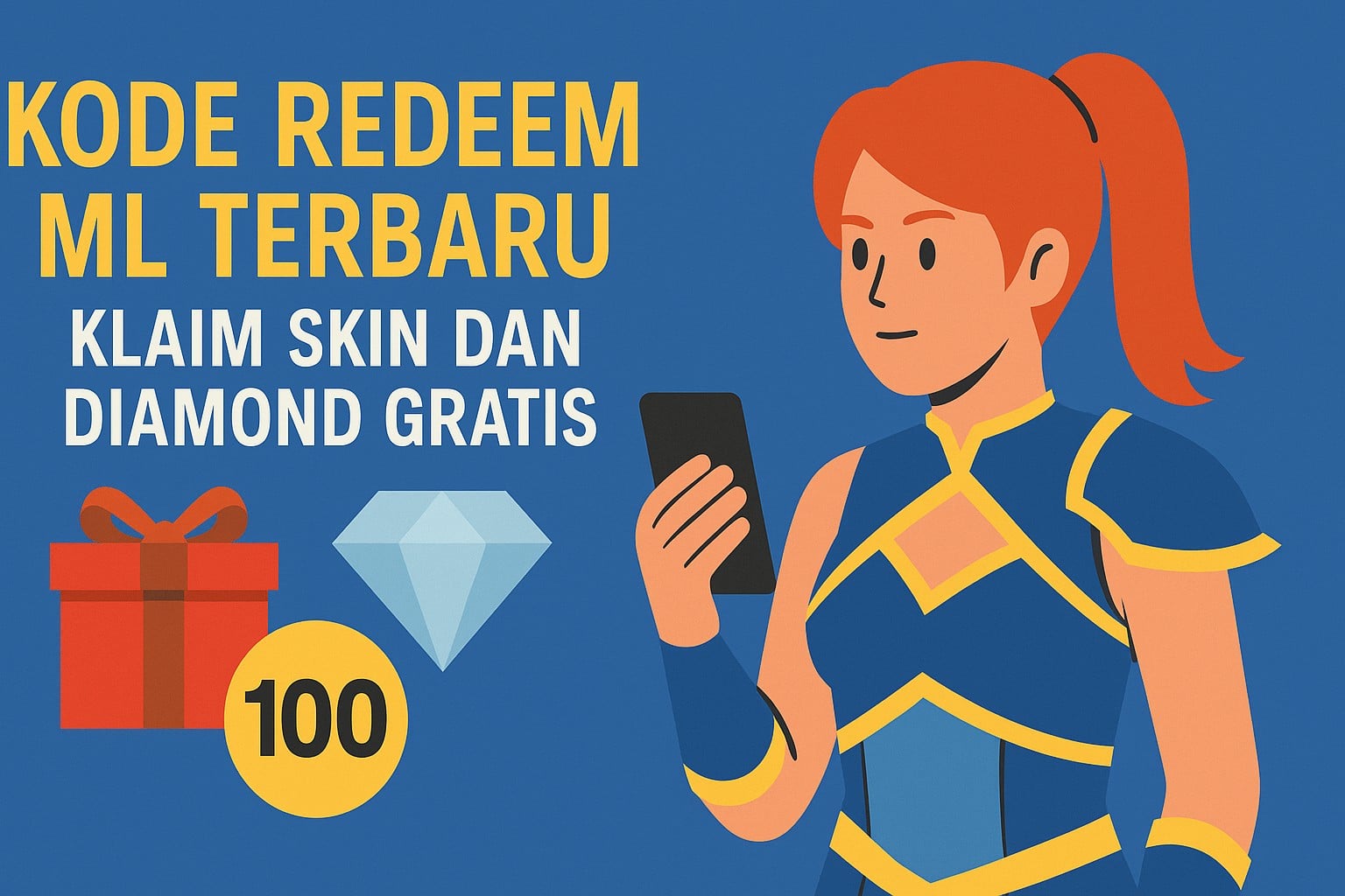 Kode Redeem ML Terbaru Hari Ini, Klaim Diamond dan Skin Gratis