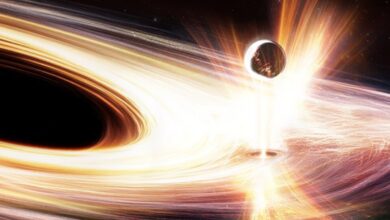 Lubang Hitam Supermasif Bersendawa Massa Ekstra Secepat Sepertiga Cahaya