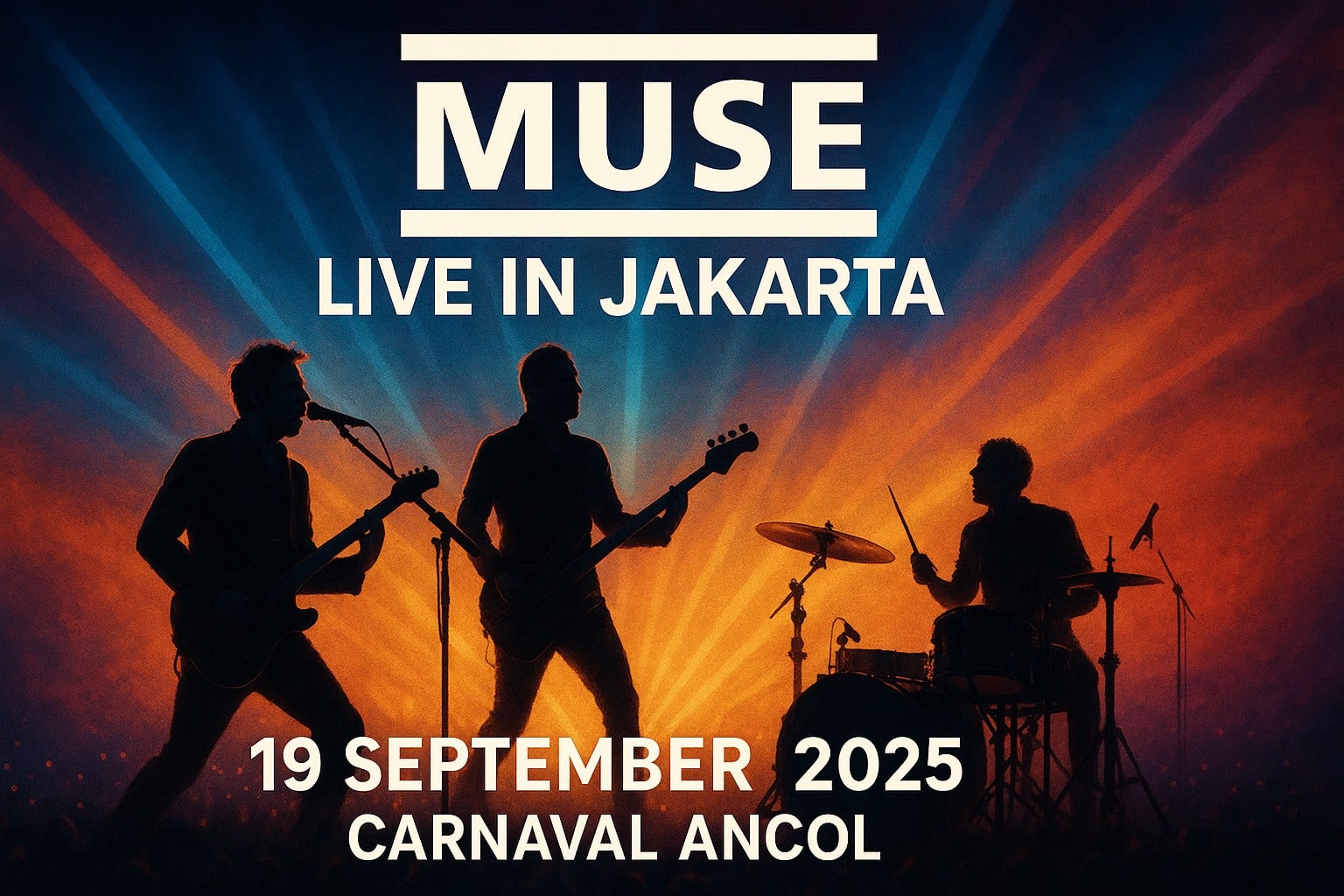 Muse Live in Jakarta 2025, Tiket Dijual Mulai 16 Juni
