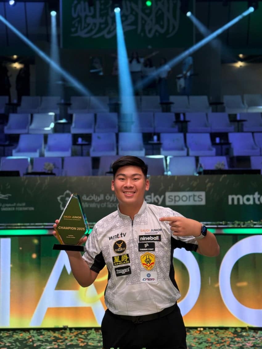 Albert Januarta Sukses Jadi Juara di World Pool Championship Junior 2025!