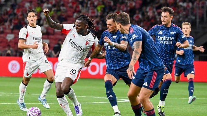 Arsenal Vs Milan: Allegri Eksperimen Leao Sebagai Ujung Tombak Tim