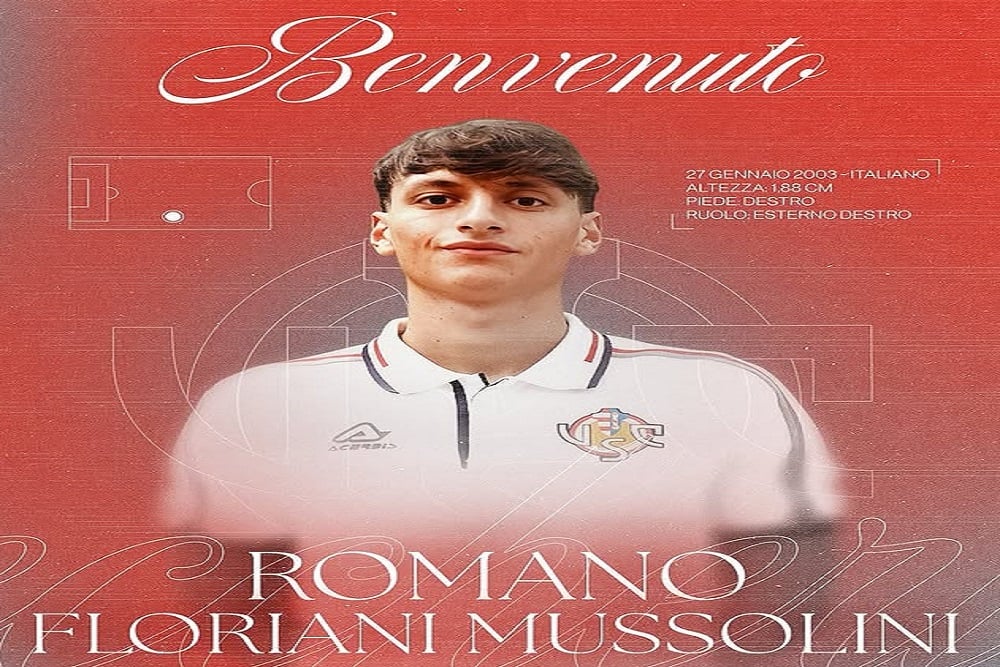 Cicit Diktator Italia, Romano Mussolini, Resmi Gabung Klub Promosi Serie A