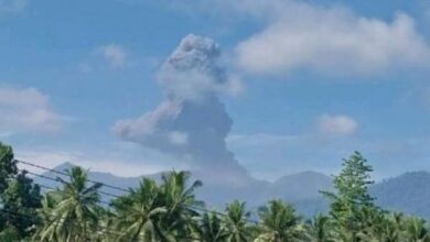 Gunung Dukono Meletus Pagi Ini, Muntahkan Kolom Abu Hingga 1,7 Km