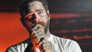Post Malone Terpeleset di Atas Panggung, Lanjutkan Konser Tanpa Gangguan
