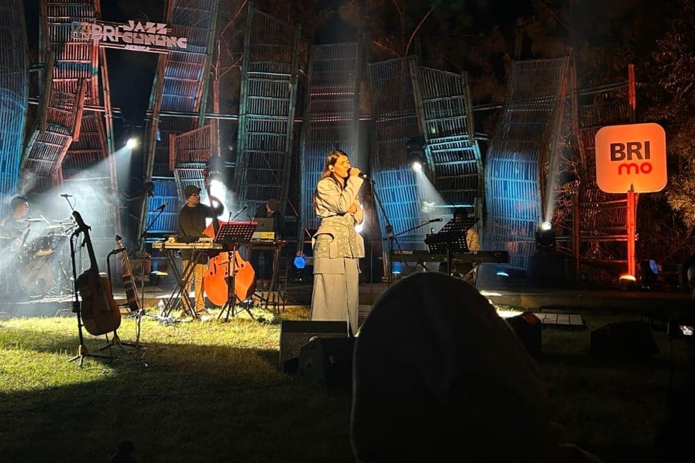 Sentuhan City Pop Monita Tahalea Meriahkan BRI Jazz Gunung Series 2