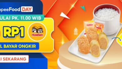 ShopeeFood Deals Hadir Kembali: Promo HokBen Cuma Rp1 dan Diskon Merchant Lain