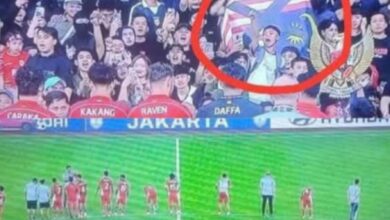 Suporter Timnas U-23 Coret dan Balik Bendera Malaysia, FAM Siap Laporkan ke AFF