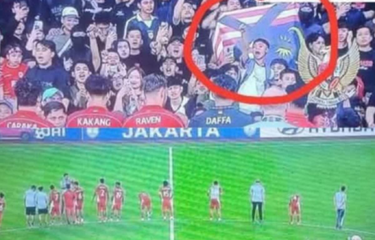 Suporter Timnas U-23 Coret dan Balik Bendera Malaysia, FAM Siap Laporkan ke AFF