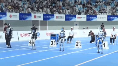 500 Robot Humanoid Berlaga di Olimpiade Pertama Dunia, Teknologi Polri Terlibat - Butota.id