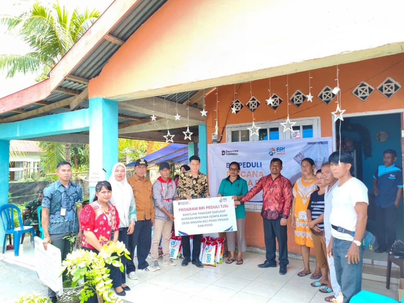 BRI Gerak Cepat Bantu Korban Gempa Sulawesi Tengah dengan Donasi dan Aksi
