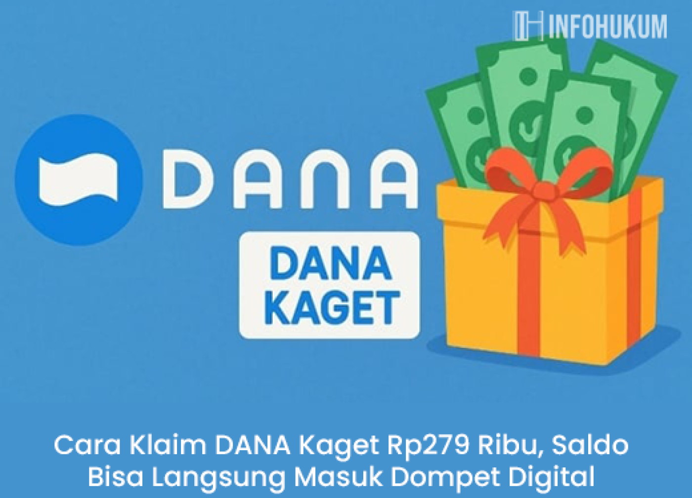 Cara Klaim DANA Kaget Rp279 Ribu, Saldo Langsung Masuk Dompet Digital 2025