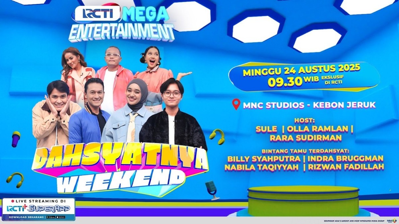 Dahsyatnya Weekend: Selebrasi Spektakuler RCTI 36 Semakin Dahsyat!