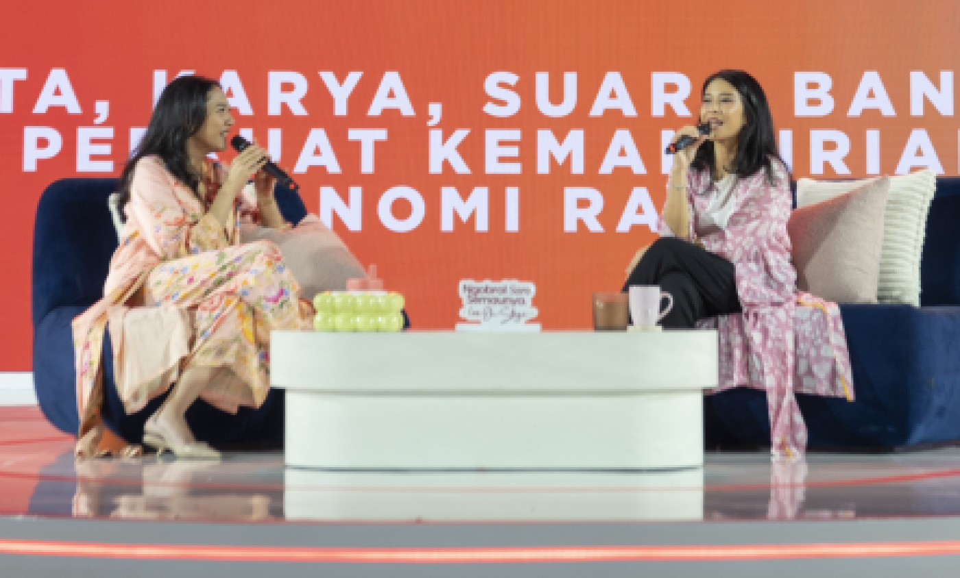 Dian Sastro Ungkap Gaya Kepemimpinan Perempuan dalam Sesi Inspiratif