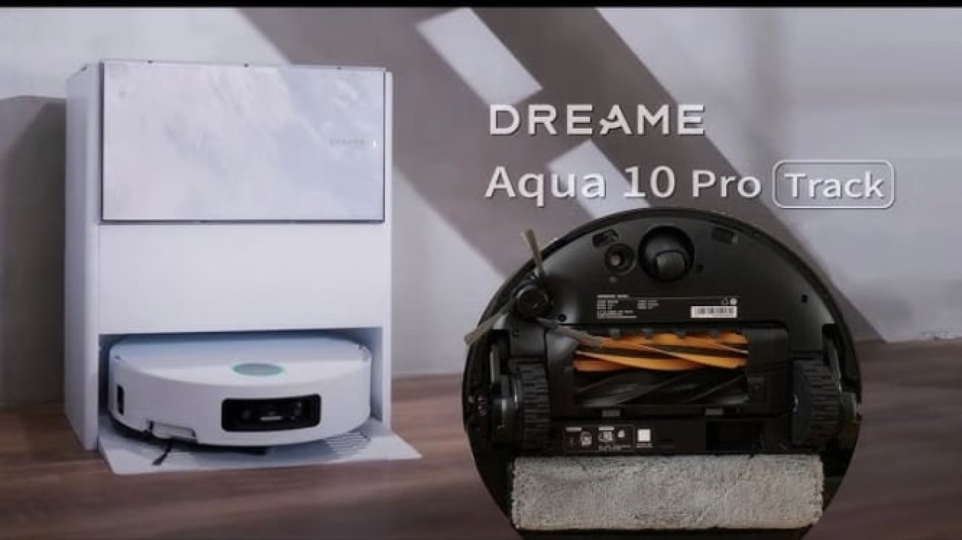 Dreame Aqua 10 Pro Track: Robot Vacuum All-in-One dengan Inovasi Pembersihan Mandiri dan Navigasi AI