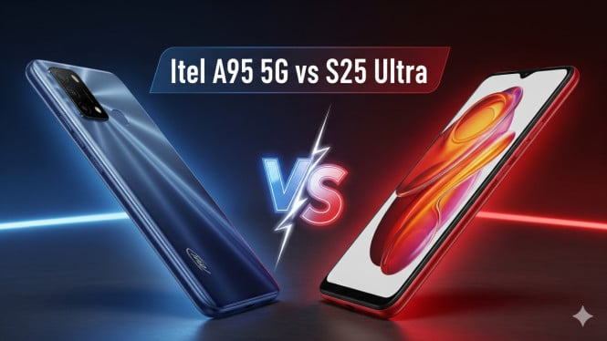 Duel Itel A95 5G vs S25 Ultra: Pilih Performa Kencang atau Kamera Ultra Tajam?
