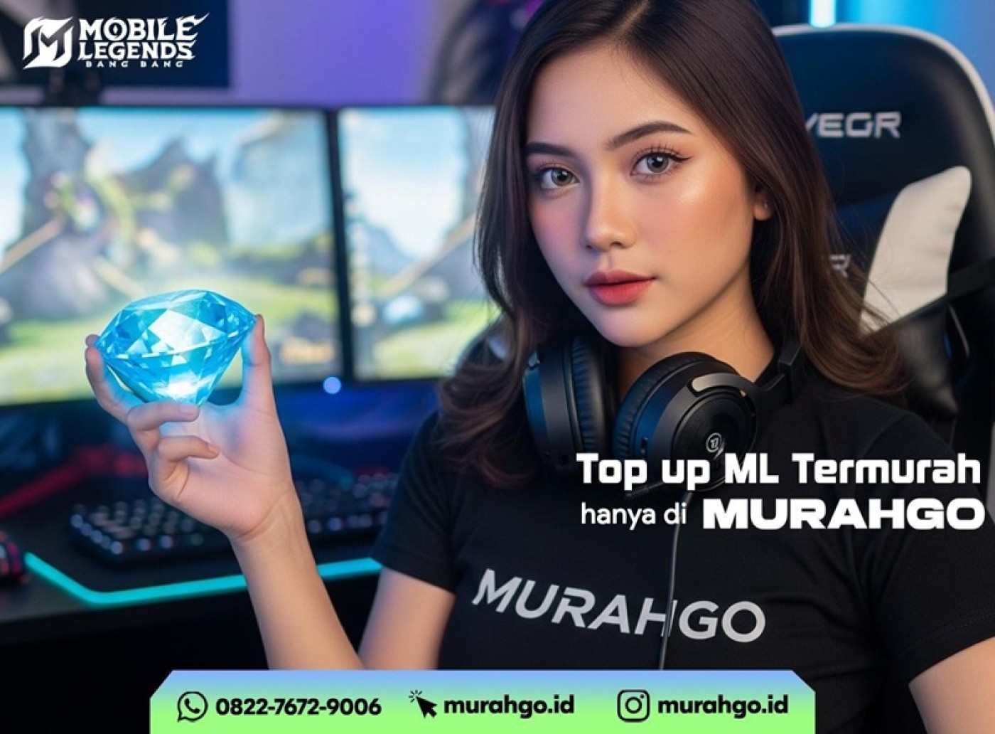 Gamer ML Wajib Tahu! Top Up Murah dan Aman di MurahGo, Segera Coba!