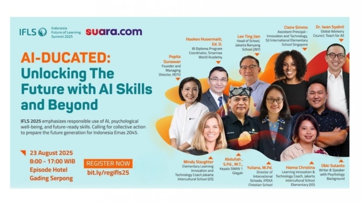 IFLS 2025: Mendorong Pendidikan Adaptif, Manusiawi, dan Berkelanjutan di Indonesia