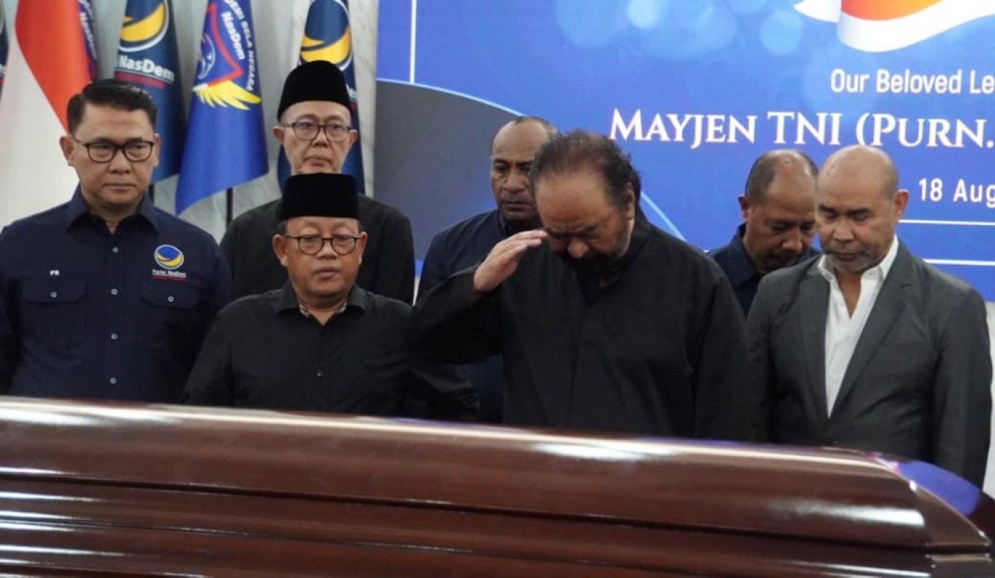 IGK Manila Meninggal Dunia, Surya Paloh: NasDem Kehilangan Mentor dan Sahabat