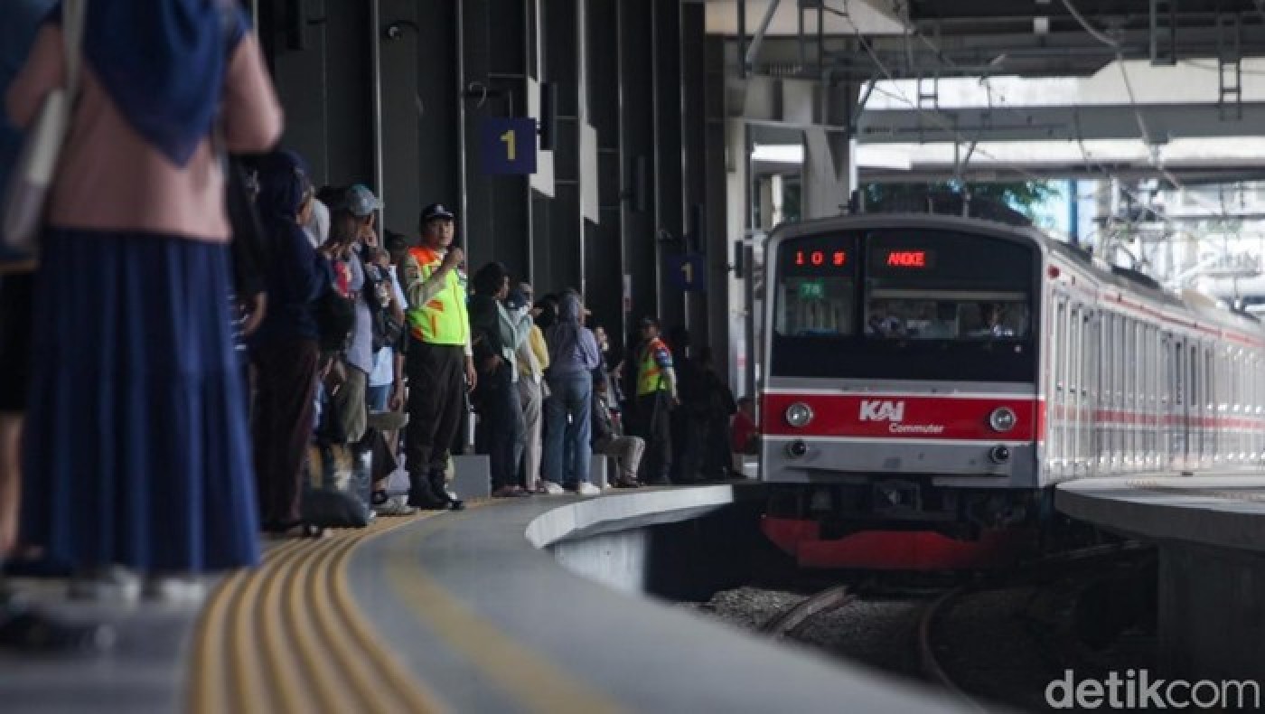 Jalur Kereta Tanah Abang-Palmerah Aman, KRL Rangkasbitung Beroperasi Normal