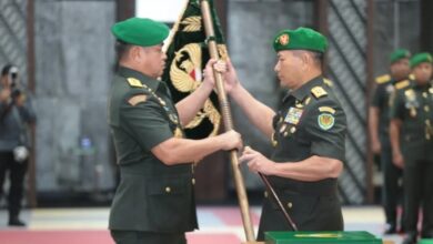 Jenderal Maruli Pimpin Sertijab, Mayjen Rano Tilaar Resmi Gubernur Akmil