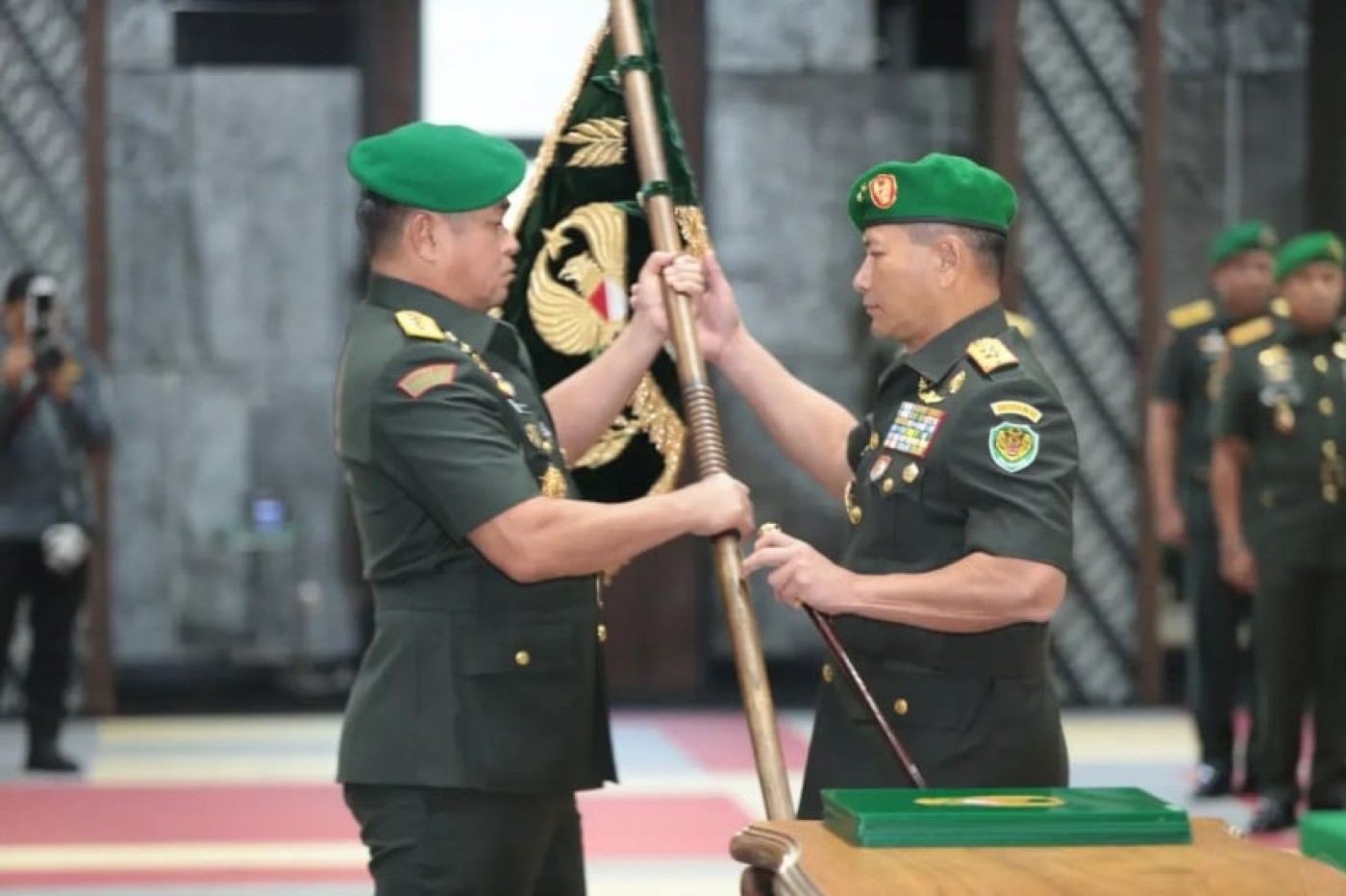 Jenderal Maruli Pimpin Sertijab, Mayjen Rano Tilaar Resmi Gubernur Akmil