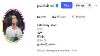 Justin Hubner Tegaskan: Popularitas Instagram Tak Berarti di Lapangan Hijau!
