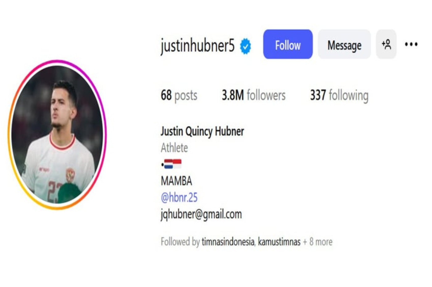 Justin Hubner Tegaskan: Popularitas Instagram Tak Berarti di Lapangan Hijau!