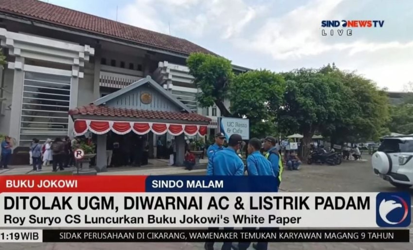 Kronologi Dugaan Sabotase Peluncuran Buku Jokowi's White Paper: Fakta dan Analisis