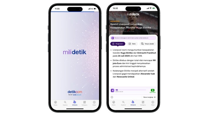 Milidetik: Cara Baru Baca Berita dengan Cepat dan Asyik Berkat AI!