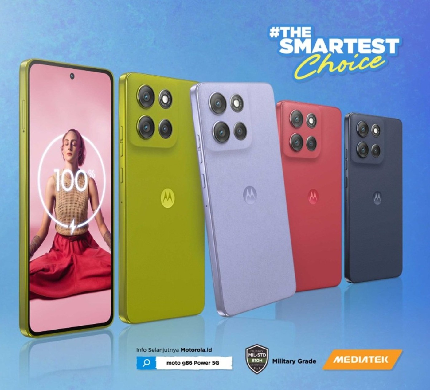Motorola Luncurkan Moto g86 Power 5G, Gandeng Digiplus untuk Pasar Indonesia