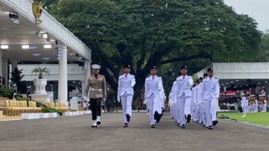 Paskibraka Tampilkan Formasi Khusus dalam Gladi Bersih Upacara 17 Agustus