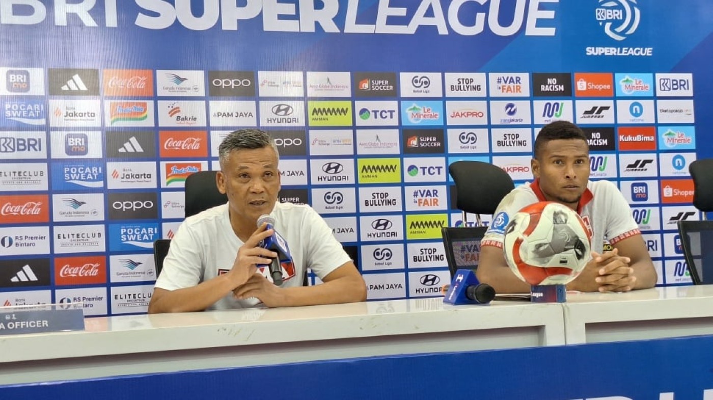 Pelatih Malut United Ucapkan Terima Kasih Wasit Usai Tahan Imbang Persija di JIS