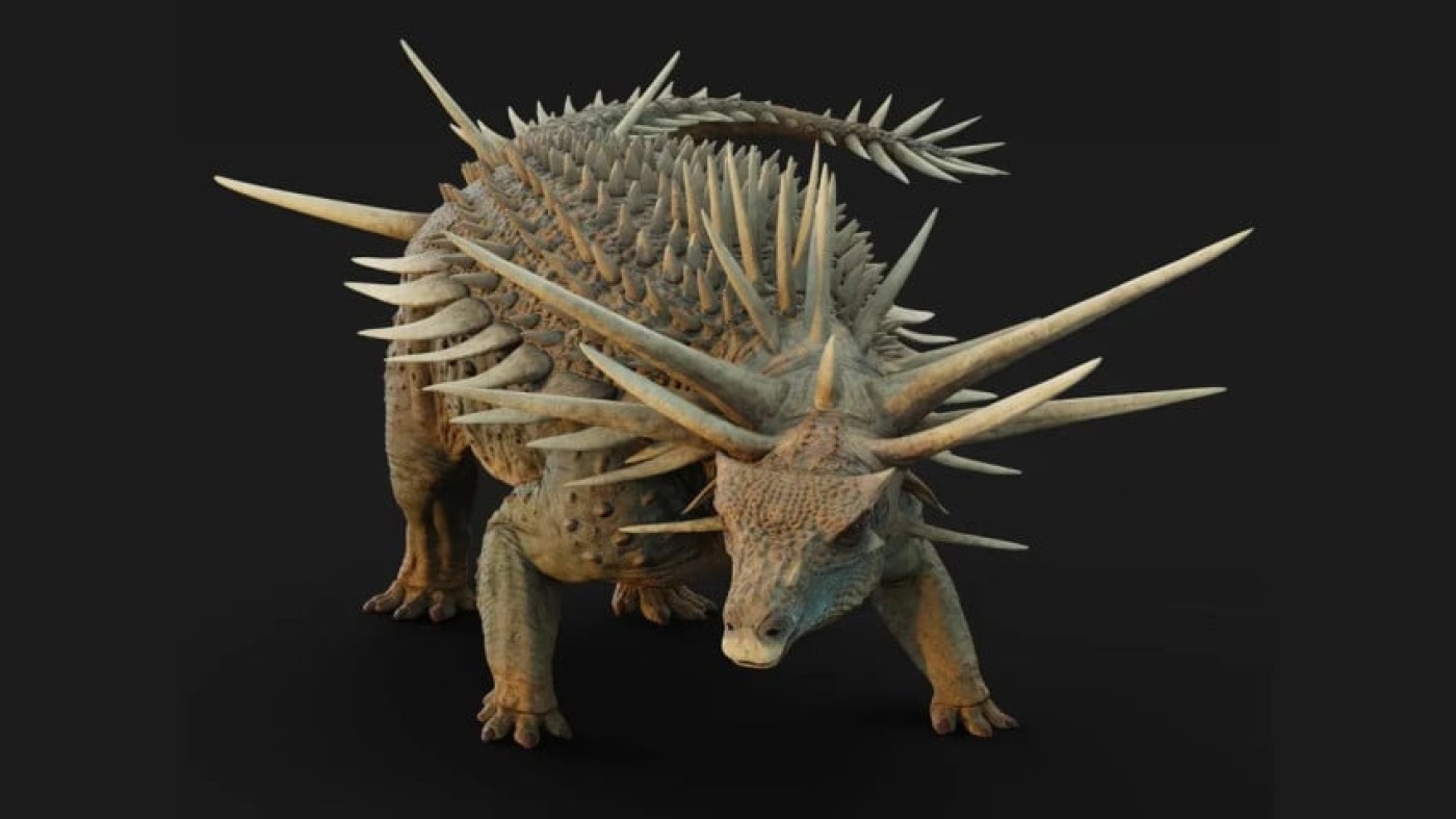 Penemuan Dinosaurus Punk Rock dengan Duri Satu Meter, Kejutan Baru!