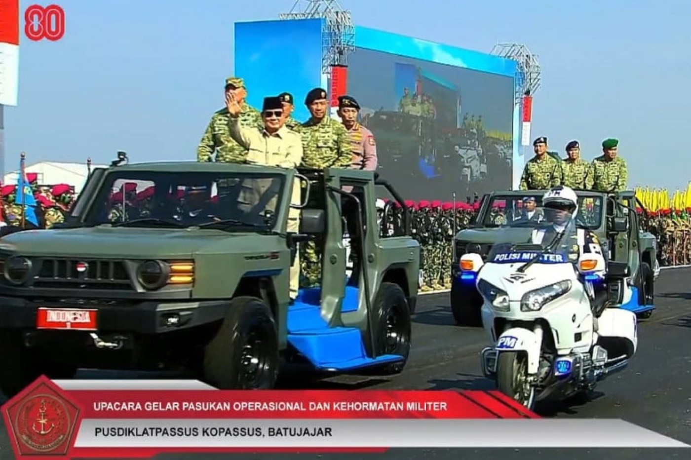 Presiden Prabowo Resmikan Satuan Baru TNI: 6 Kodam dan 100 Batalyon Teritorial