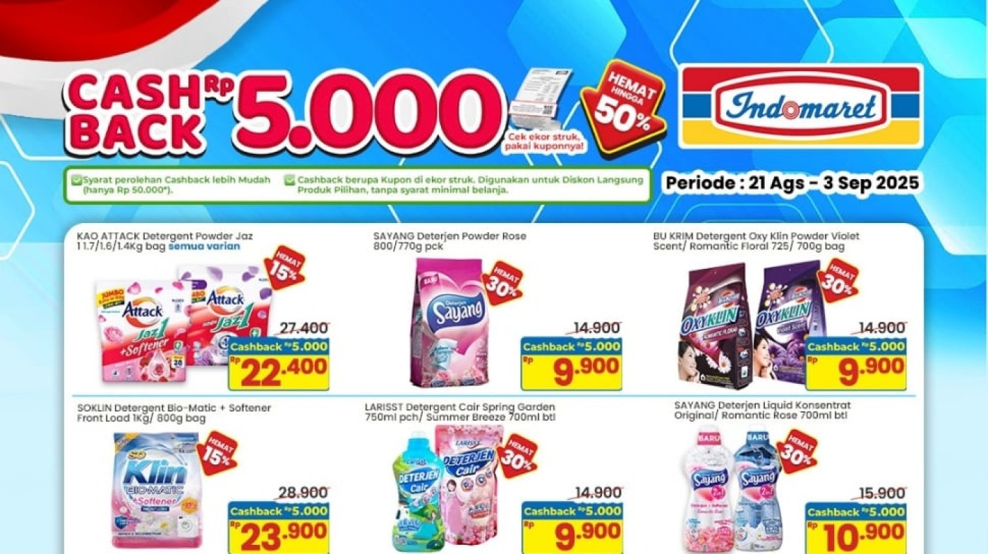 Promo Cashback Belanja di Indomaret: Super Hemat! Cek Katalognya Sekarang!