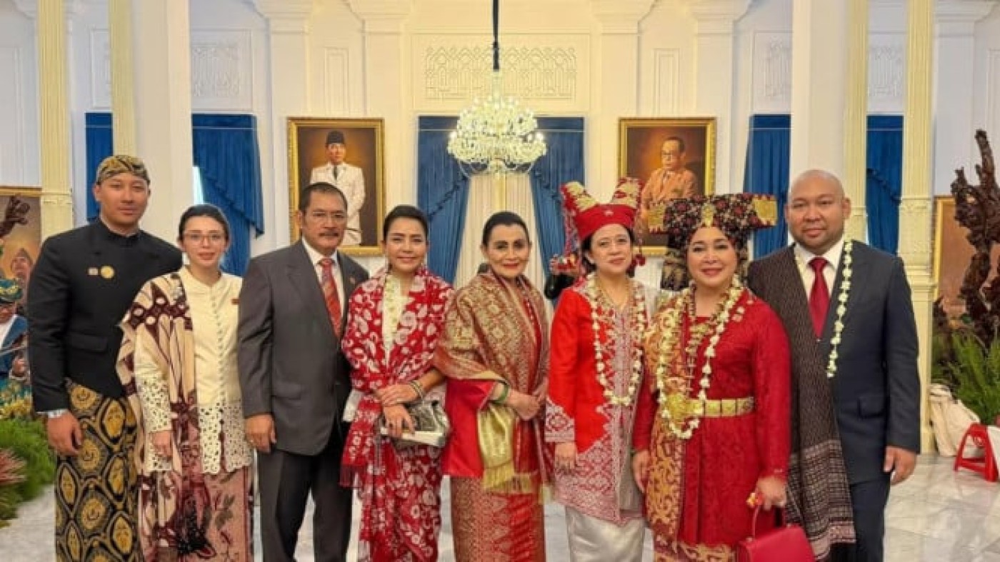 Puan Maharani Pamer Foto Bareng Keluarga Cendana Saat HUT ke-80 RI
