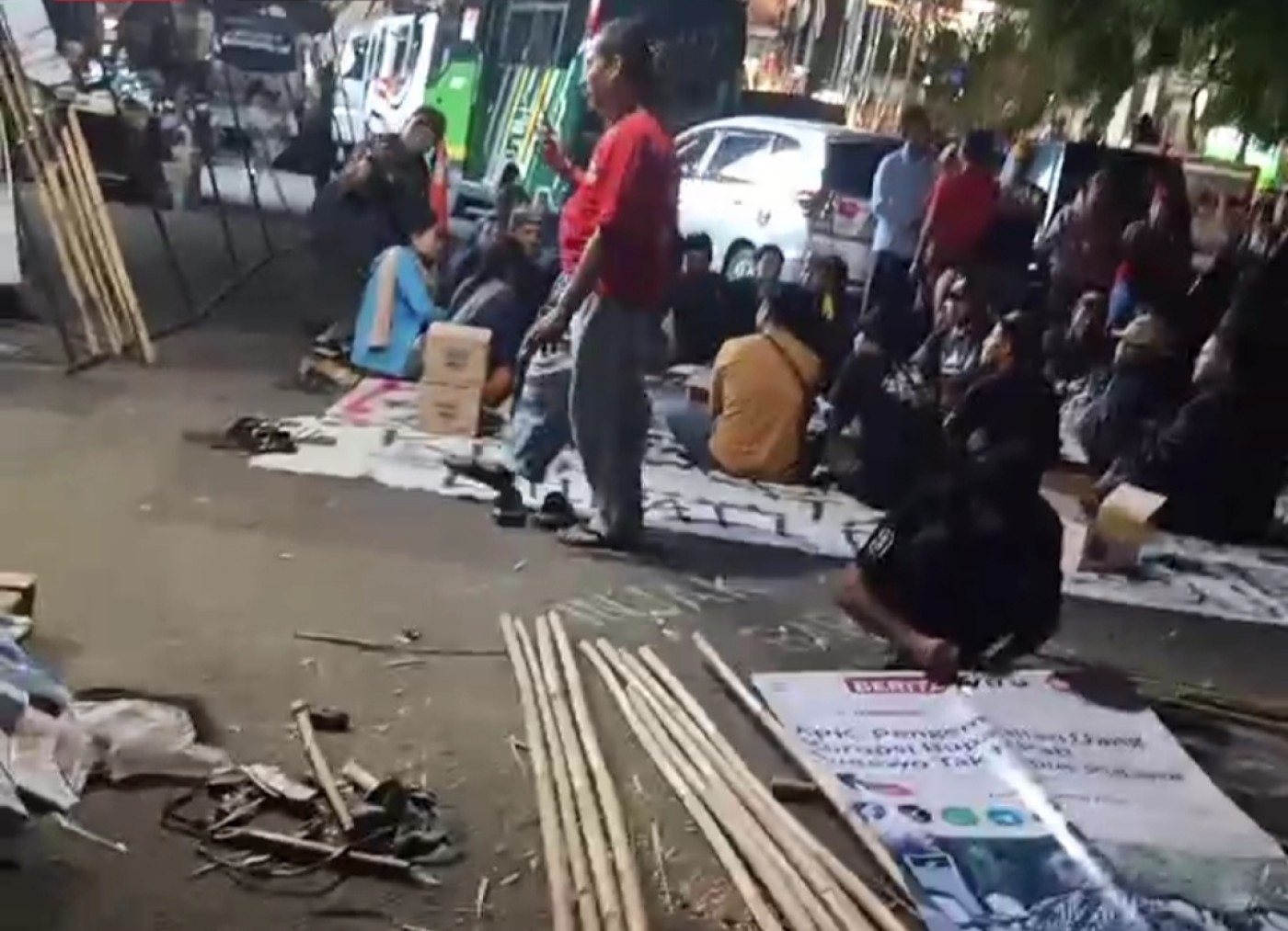 Ribuan Warga Pati Berangkat ke Jakarta Demo di KPK, Suarakan Aspirasi