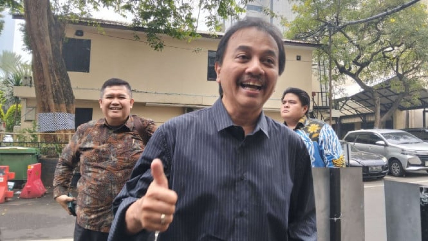 Roy Suryo Ogah Diperiksa Lama di Polda Metro: "Maghrib Pamit!"