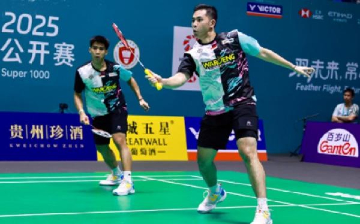 Sabar/Reza Runner Up Macau Open 2025 setelah Duel Sengit Ganda Malaysia