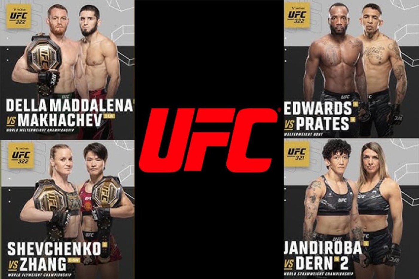 Satu Malam, Dua Sejarah: UFC 322 Hadir dengan Duel Monster Perebutan Sabuk