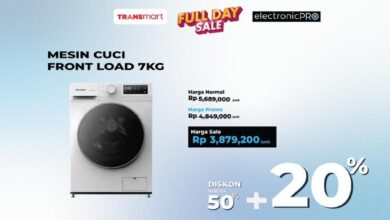 Untung Banyak! Mesin Cuci Front Load 7 Kg Kini Didiskon Besar!