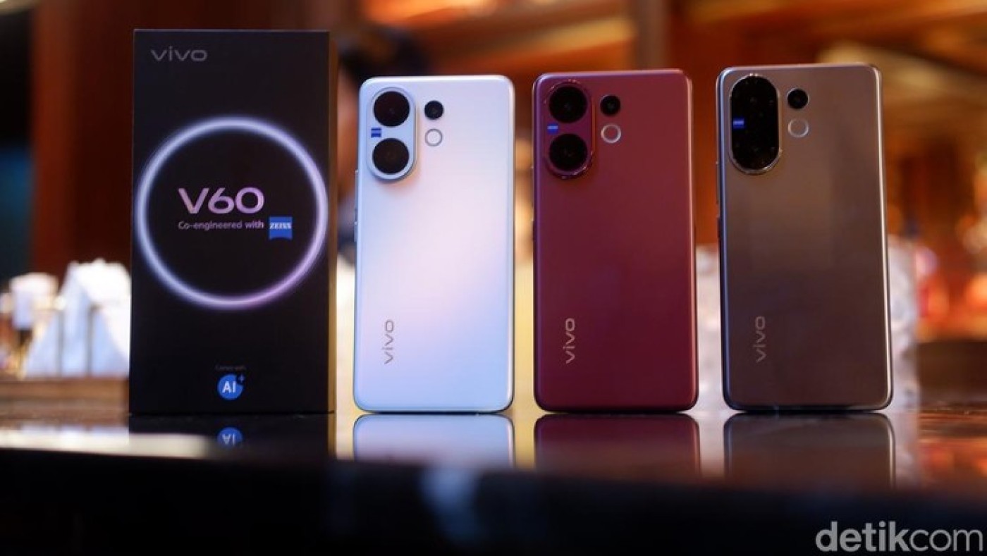 Vivo V60 Resmi Rilis di Indonesia: Ini Tampilan dan Fiturnya!