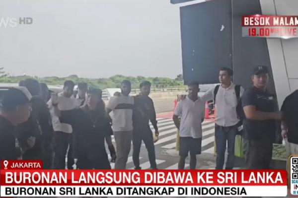 5 Buronan Penjahat Ditakuti dari Sri Lanka Ditangkap di Jakarta