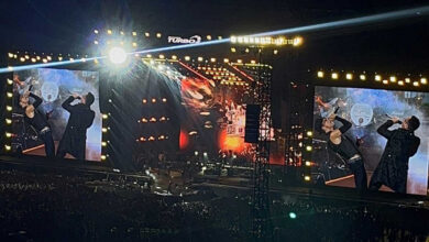 Ahmad Dhani Bangga Satukan Steve Vai dan Gary Cherone di Konser Dewa 19