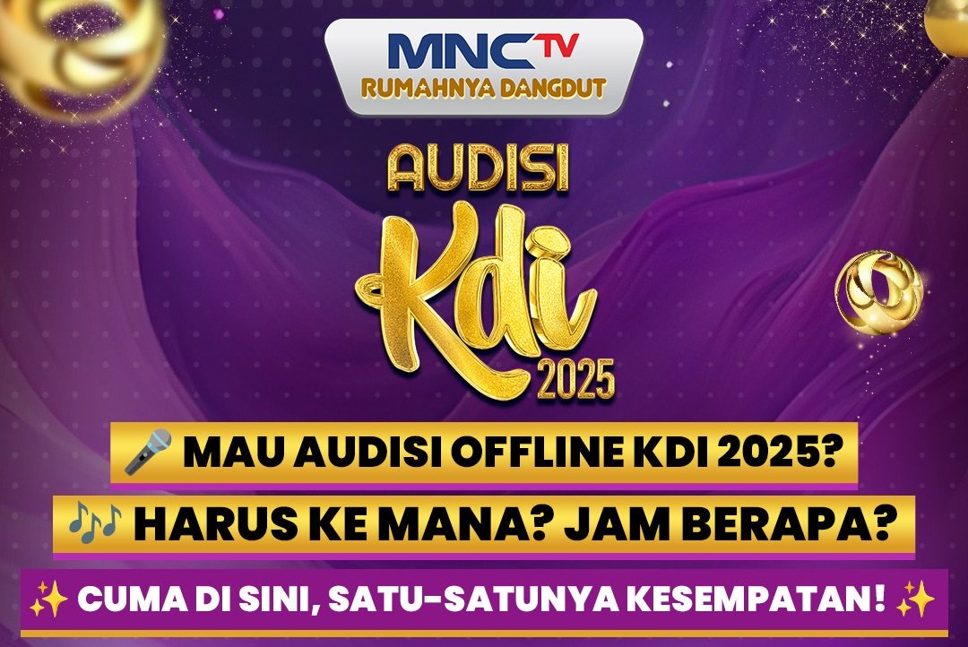 Audisi Hari Terakhir KDI 2025 di Jakarta Digelar Hari Ini, Siapa yang Lolos?