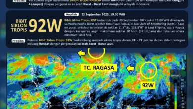 BMKG: Topan Ragasa Melemah dan Menjauhi Indonesia, Cuaca Aman