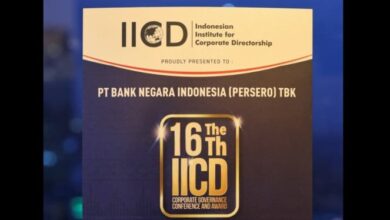BNI Raih Predikat Tertinggi GCG di 'The 16th IICD CG Conference & Award 2025'